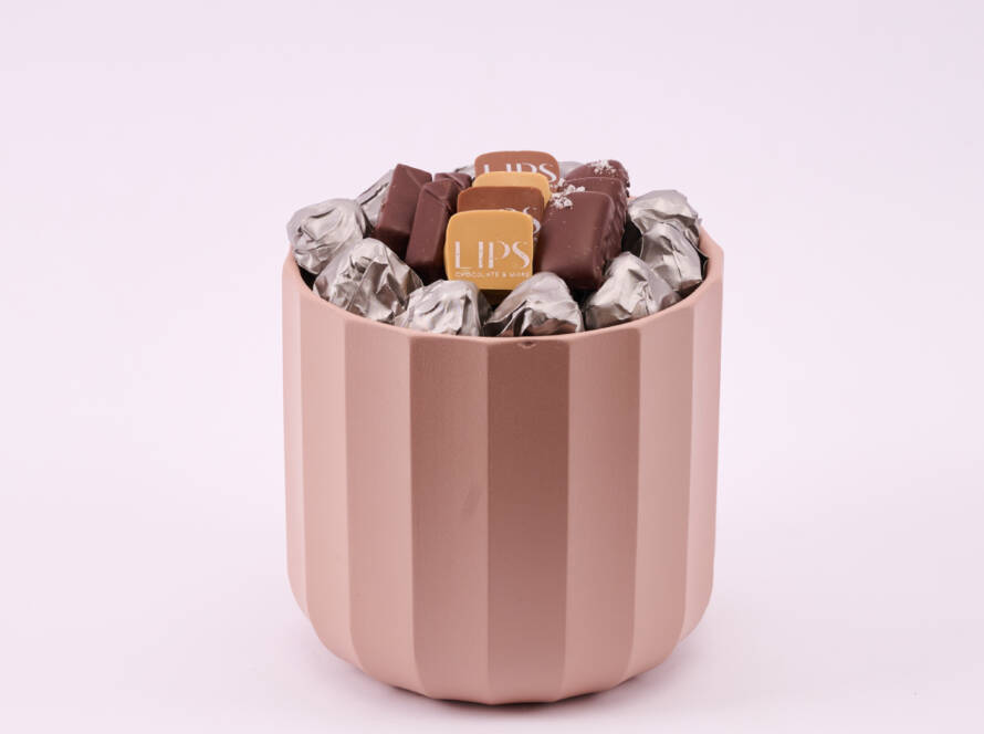 Le Rose poudré - Vase en céramique MM