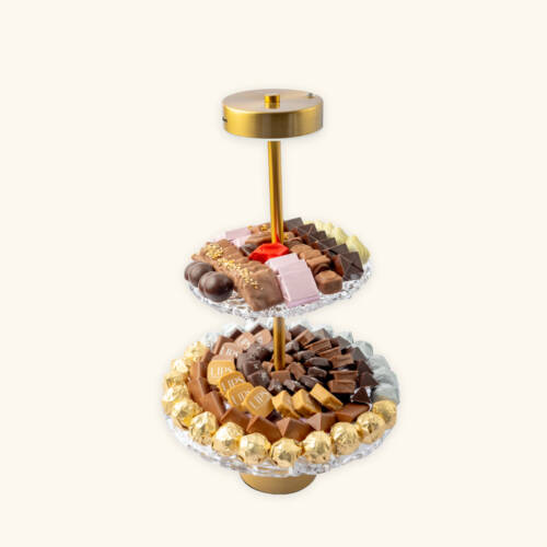 Serviteur Verre Sculpté